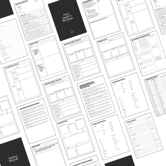 Write Your First Draft in 60 Days Template